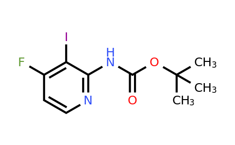 CAS 1237535-77-1 | tert-Butyl (4-fluoro-3-iodopyridin-2-yl)carbamate