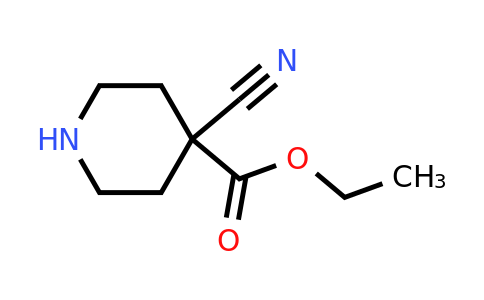 CAS 123755-34-0 | ethyl 4-cyanopiperidine-4-carboxylate