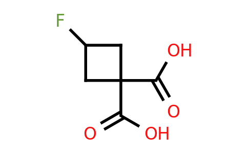 CAS 123812-77-1 | 3-fluorocyclobutane-1,1-dicarboxylic acid