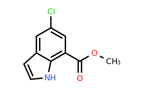 CAS 1238214-63-5 | methyl 5-chloro-1H-indole-7-carboxylate