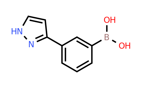 CAS 1238377-35-9 | (3-(1H-pyrazol-3-yl)phenyl)boronic acid