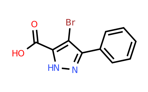CAS 1238384-46-7 | 4-Bromo-3-phenyl-1H-pyrazole-5-carboxylic acid