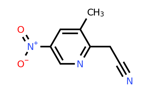 CAS 123846-67-3 | 2-(3-Methyl-5-nitropyridin-2-YL)acetonitrile