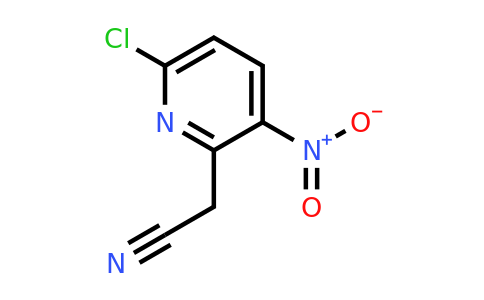 CAS 123846-69-5 | 2-(6-Chloro-3-nitropyridin-2-yl)acetonitrile