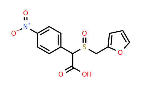 CAS 123855-55-0 | 4-Nitrophenyl 2-(furfurylsulfinyl)acetic acid