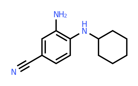 CAS 123856-34-8 | 3-Amino-4-(cyclohexylamino)benzonitrile