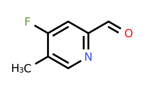 CAS 1239351-82-6 | 4-Fluoro-5-methylpyridine-2-carbaldehyde