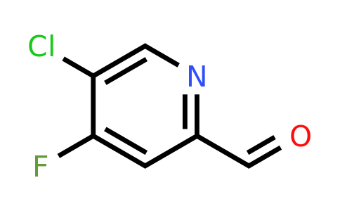 CAS 1239352-01-2 | 5-Chloro-4-fluoropyridine-2-carbaldehyde