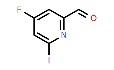 CAS 1239352-02-3 | 4-Fluoro-6-iodopyridine-2-carbaldehyde