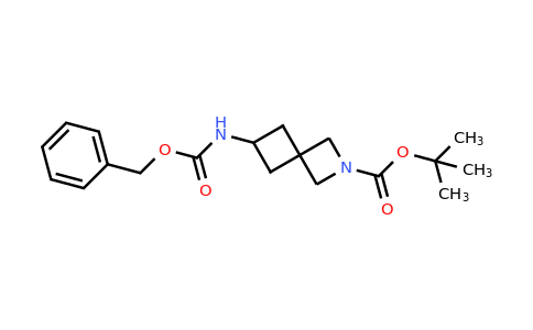 CAS 1239589-54-8 | tert-Butyl 6-(((benzyloxy)carbonyl)amino)-2-azaspiro[3.3]heptane-2-carboxylate