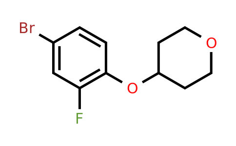 CAS 1239611-29-0 | 4-(4-bromo-2-fluorophenoxy)oxane