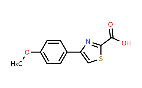 CAS 123971-42-6 | 2-Thiazolecarboxylic acid, 4-(4-methoxyphenyl)-
