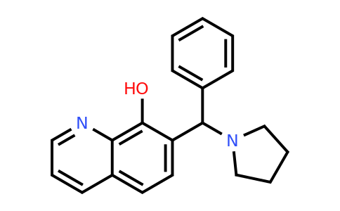 CAS 1239723-28-4 | 7-(Phenyl(pyrrolidin-1-yl)methyl)quinolin-8-ol