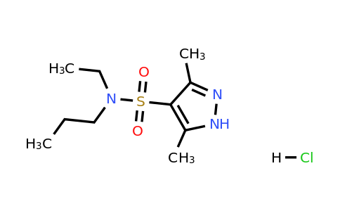CAS 1239733-59-5 | N-Ethyl-3,5-dimethyl-N-propyl-1H-pyrazole-4-sulfonamide hydrochloride