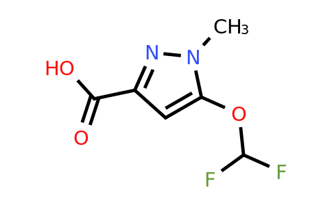 CAS 1239737-39-3 | 5-(difluoromethoxy)-1-methyl-1H-pyrazole-3-carboxylic acid