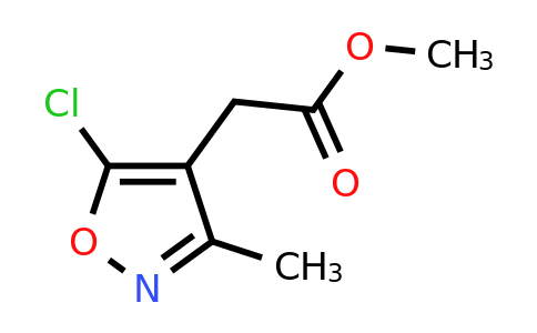 CAS 1239772-79-2 | Methyl 2-(5-chloro-3-methyl-1,2-oxazol-4-yl)acetate