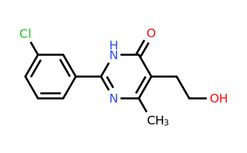 CAS 1239781-15-7 | 2-(3-Chlorophenyl)-5-(2-hydroxyethyl)-6-methylpyrimidin-4(3H)-one