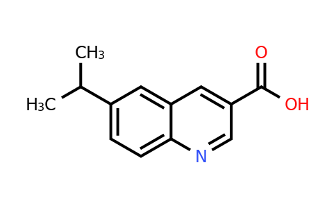 CAS 1239783-08-4 | 6-Isopropylquinoline-3-carboxylic acid