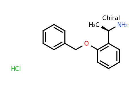 CAS 123982-91-2 | (1R)-1-[2-(benzyloxy)phenyl]ethan-1-amine hydrochloride