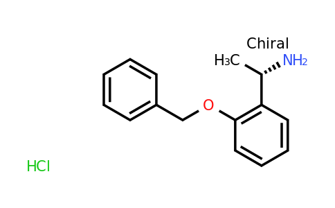 CAS 123983-03-9 | (1S)-1-[2-(benzyloxy)phenyl]ethan-1-amine hydrochloride