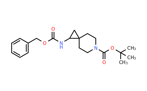 CAS 1239852-32-4 | tert-butyl 1-(((benzyloxy)carbonyl)amino)-6-azaspiro[2.5]octane-6-carboxylate