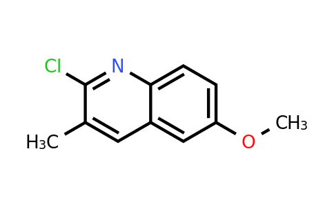 CAS 123990-76-1 | 2-Chloro-6-methoxy-3-methylquinoline