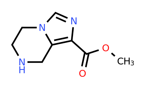 CAS 1239953-14-0 | methyl 5H,6H,7H,8H-imidazo[1,5-a]pyrazine-1-carboxylate
