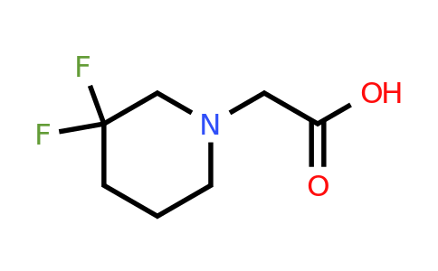CAS 1240018-55-6 | 2-(3,3-difluoro-1-piperidyl)acetic acid