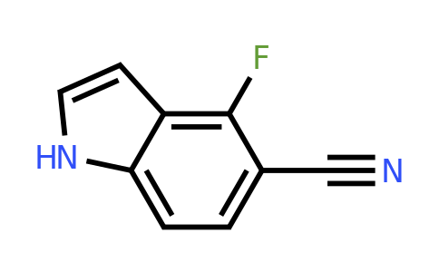 CAS 1240113-42-1 | 4-fluoro-1H-indole-5-carbonitrile
