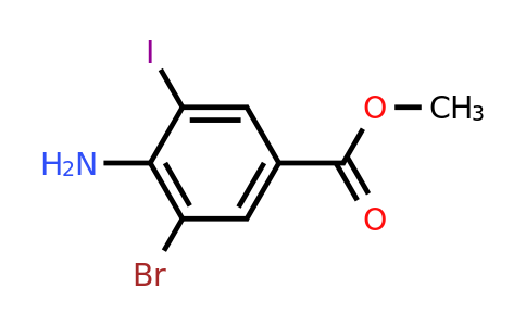CAS 1240113-86-3 | methyl 4-amino-3-bromo-5-iodobenzoate