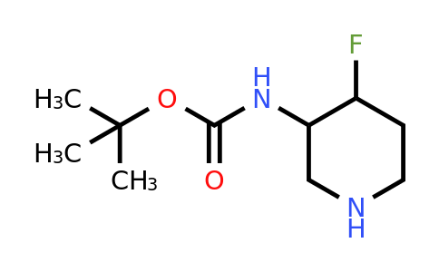 CAS 1240379-70-7 | 3-(Boc-amino)-4-fluoropiperidine