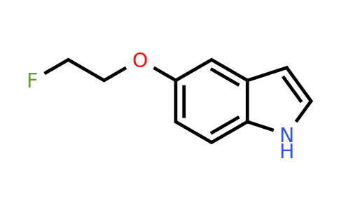 CAS 1240407-43-5 | 5-(2-fluoroethoxy)-1H-indole