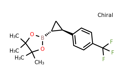 CAS 1240492-30-1 | Trans-2-[4-(trifluoromethyl)phenyl]cyclopropaneboronic acid pinacol ester