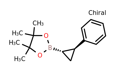 CAS 1240492-43-6 | 4,4,5,5-tetramethyl-2-[(1S,2S)-2-phenylcyclopropyl]-1,3,2-dioxaborolane