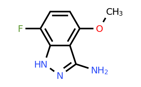 CAS 1240518-37-9 | 7-fluoro-4-methoxy-1H-indazol-3-amine