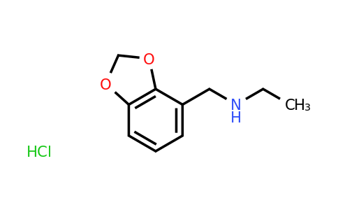 CAS 1240526-40-2 | (2H-1,3-Benzodioxol-4-ylmethyl)(ethyl)amine hydrochloride