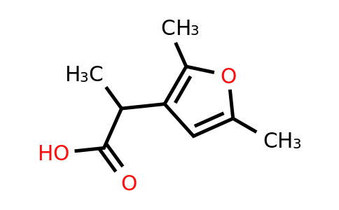 CAS 1240526-46-8 | 2-(2,5-Dimethylfuran-3-yl)propanoic acid