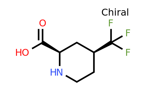 CAS 1240527-99-4 | cis-4-(Trifluoromethyl)piperidine-2-carboxylic acid