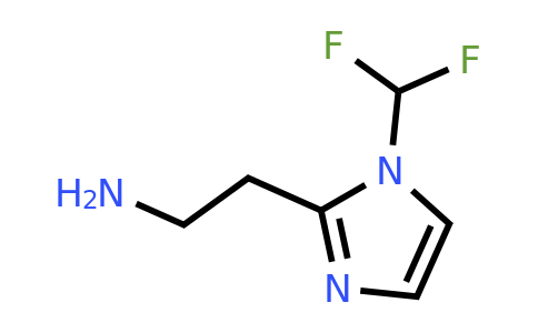CAS 1240528-05-5 | 2-[1-(Difluoromethyl)-1H-imidazol-2-yl]ethan-1-amine