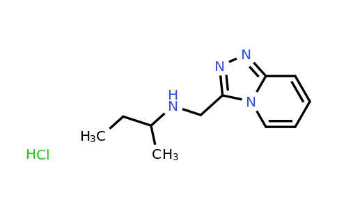CAS 1240528-07-7 | (butan-2-yl)({[1,2,4]triazolo[4,3-a]pyridin-3-yl}methyl)amine hydrochloride