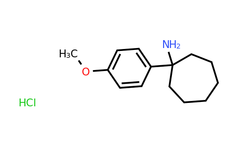 CAS 1240528-15-7 | 1-(4-Methoxyphenyl)cycloheptan-1-amine hydrochloride