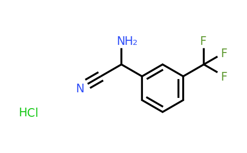 CAS 1240528-22-6 | 2-Amino-2-[3-(trifluoromethyl)phenyl]acetonitrile hydrochloride