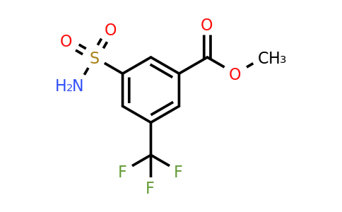 CAS 1240528-31-7 | Methyl 3-sulfamoyl-5-(trifluoromethyl)benzoate