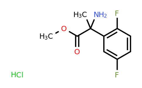 CAS 1240528-51-1 | Methyl 2-amino-2-(2,5-difluorophenyl)propanoate hydrochloride
