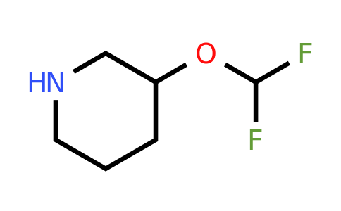 CAS 1240528-91-9 | 3-(difluoromethoxy)piperidine