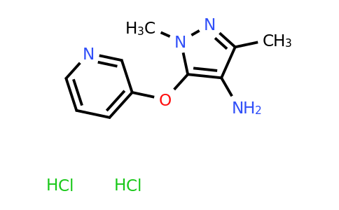 CAS 1240528-97-5 | 1,3-Dimethyl-5-(pyridin-3-yloxy)-1H-pyrazol-4-amine dihydrochloride