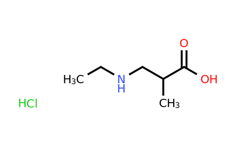 CAS 1240529-23-0 | 3-(Ethylamino)-2-methylpropanoic acid hydrochloride