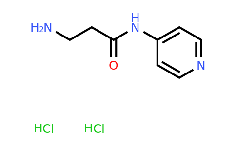 CAS 1240529-34-3 | 3-amino-N-(pyridin-4-yl)propanamide dihydrochloride