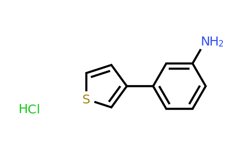 CAS 1240529-35-4 | 3-(Thiophen-3-yl)aniline hydrochloride