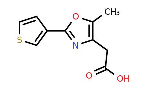 CAS 1240529-53-6 | 2-[5-Methyl-2-(thiophen-3-yl)-1,3-oxazol-4-yl]acetic acid